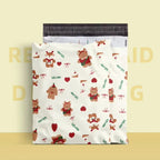 100PCS 9.8x13in Poly Mailer Adhesive Envelope Bag DIY Women Girl's Gifts Wedding Anniversary Plastic Mailing Packaging Pouches