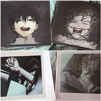 New 2Pcs/Set 2nd Anniversary Card Alien Stage TV Anime Card Ivan Till Cosplay Square CD Card Instant Imaging Cards Postcard Gift
