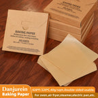 Parchment Paper Baking Paper Square Non-Stick Precut 4” to 12” Grilling Oven Air Fryer Steaming Burger Paper Baking Supplies