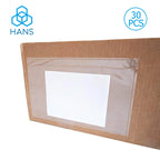30PCS Pouches Invoice Enclosed Adhesive Bags Shipping Label Plastic Envelopes Clear Self Adhesive Top Loading Packing List