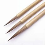 Long Hair Painting Fine Line Mixed Hair Brush Small Regular Script Calligraphy Painting Brush Scripture Copying Craft Supplies