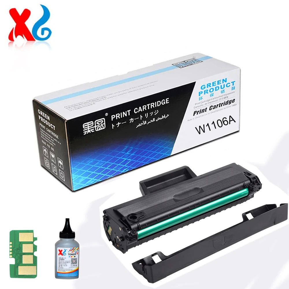 106A W1106A Toner Cartridge For HP Laser 107a 107r 107w MFP 135a 135r 135w 137fnw BK 1K 2K 3K 5K With Chip
