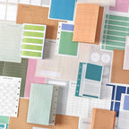 A7M5 Two Size 20Sheets Loose Leaf Inner Page Notebook Refill Spiral Weekly Monthly To Do Inside Paper Stationery