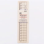 1 Pcs Transparent Simple Style Plastic Ruler Escolar Student Office Learn Stationery Drawing School Supplies