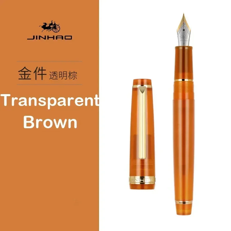 Jinhao 82 Fountain Pen New Color Luxury Elegant Pens 0.7/0.5/0.38mm Extra Fine Nib Writing Office School Supplies Stationery