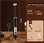 Egg Beater Handheld Electric Milk Frother Maker Drink Foamer Mixer Coffee Creamer Whisk Frothy Stirring Home Kitchen Gadgets
