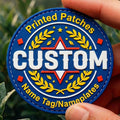 Custom Logo 3D PVC Silicone Patch Heat Transfer Rubber Label Clothing Tags Personalized Embroidery Patch DIY Garment Bag Hat