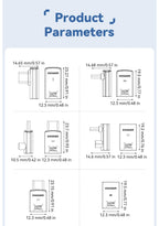 Essager USB4.0 40Gbps OTG Converter 240W Power Delivery Right Angle USB C Data Transfer Adapter For Phone Macbook Tablet 8K60Hz