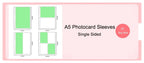 A5 3 Ring Photocard Binder Glitter with Magnetic Button Ins Photo Album Kpop Card Binder 1 2 4 Pocket Sleeves 4×6 10×15 PVC Free