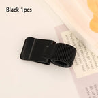1pcs Metal Pen Clip with Spring Securely Holds Notebook Paper Minimalist Desktop Organizer Ideal for School and Office Use