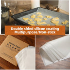 Parchment Paper Baking Paper 4"6"8"9"10"12" Precut Non-Stick Grilling Food Packaging Oven Air Fryer Steaming Bread Cake Cookie