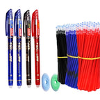 26 Pcs/Set Kawaii Erasable Pens 0.38mm Gel Pen Waterproof Gel Ink Stationery School Writing supplies for Notebook Office Student