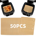 50pcs Air Fryer Parchment Paper For Ninja Foodi Grill 5-in-1 AG301 Ninja Foodi Accessories Air Fryer Accessories Air Fryer Liner