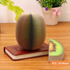 125 Sheets Creative Fruit Shapes Sticky Note Pads Notepads, Sticker Paper, Memo Pads, for School Stationery Office Supplies