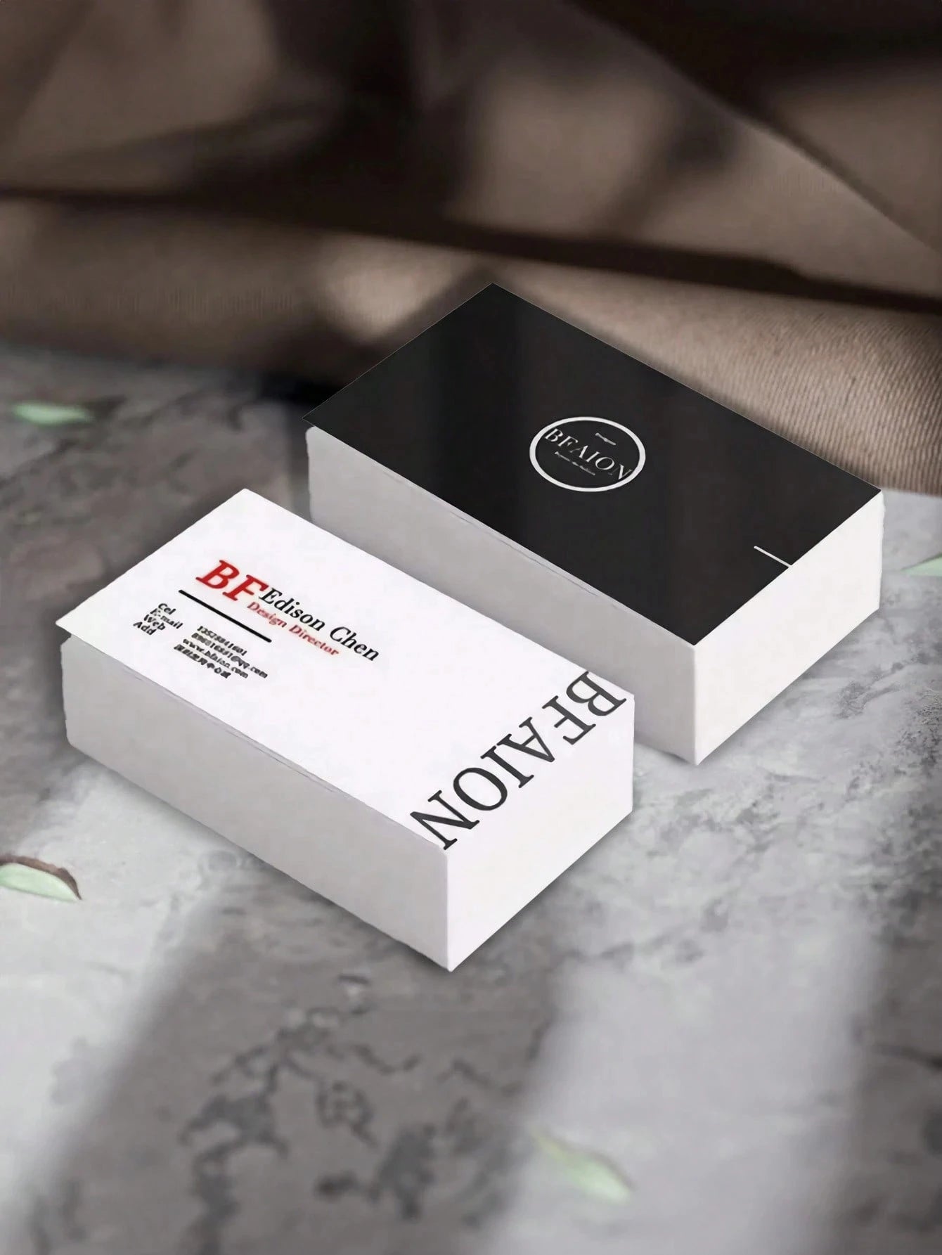 200pcs Custom Matte Paper Cards Logo Pictures Personalized Business Thank You Invitation Office School Gifts