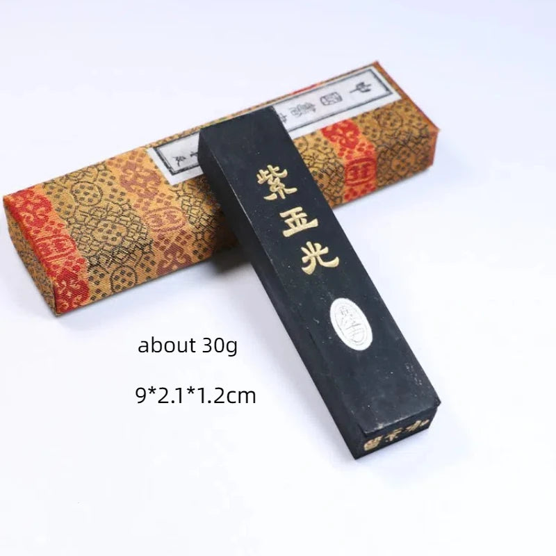 High End Chinese Shanghai Ink Ingot Calligraphy Painting Oil Soot Ink Blocks Chinese Calligraphy Brush Oil Smoke Ink Stick Stone