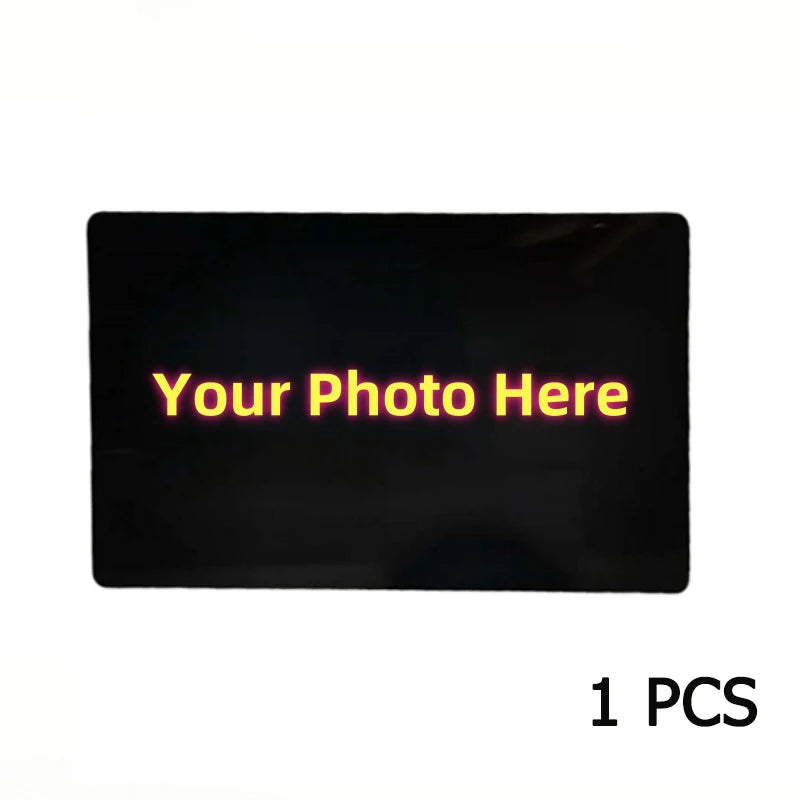 Customized Photo Text Anime Metal Card Personalized Wallet Card Aluminum Sheet Thin Design Picture Business Waterproof Card Gift