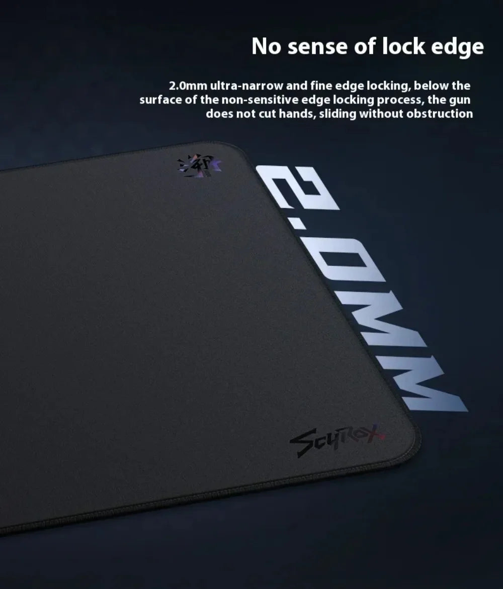 Scyrox SOSU Mousepad Exquisite Thin E-sports Gaming Mouse Pad Surface Foam Moisture-Resistant Controlled PC Accessories