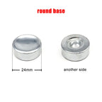 3mm to 15mm Dia Rivet Punch Tool Rod for Metal Decorative Mushroom Domed Semi Ball Half Round Nailhead Spike Stud DIY 45# Steel