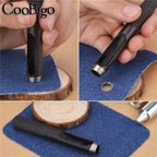 1 Piece Metal Puncher Round Punch Hole Mold Die Cutter for Punching Eyelet Rivet Belt Sewing Craft Leather Working Tools 1-25mm