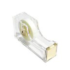 Mingqiang Cross-border Transparent Acrylic Tape Base Tape Cutting Machine Desktop Office Supplies Gift Set