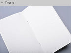 5pcs/lot Replace Note Books 100GSM Journal Inner Paper 4 Sizes 64 Pages Inserts Blank Grid Lineds A5 Notebooks Back to School