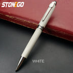 STONEGO Classic Luxury Rollerball Pens, Stainless Steel Roller Ball Pen for Men Women, School, Office, Executive, Business