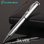 STONEGO Capless Ballpoint Pen, Simply Twist Roller Ball Pen Black Gel Ink Medium Point 1.0mm Smooth Writing Signature Pens