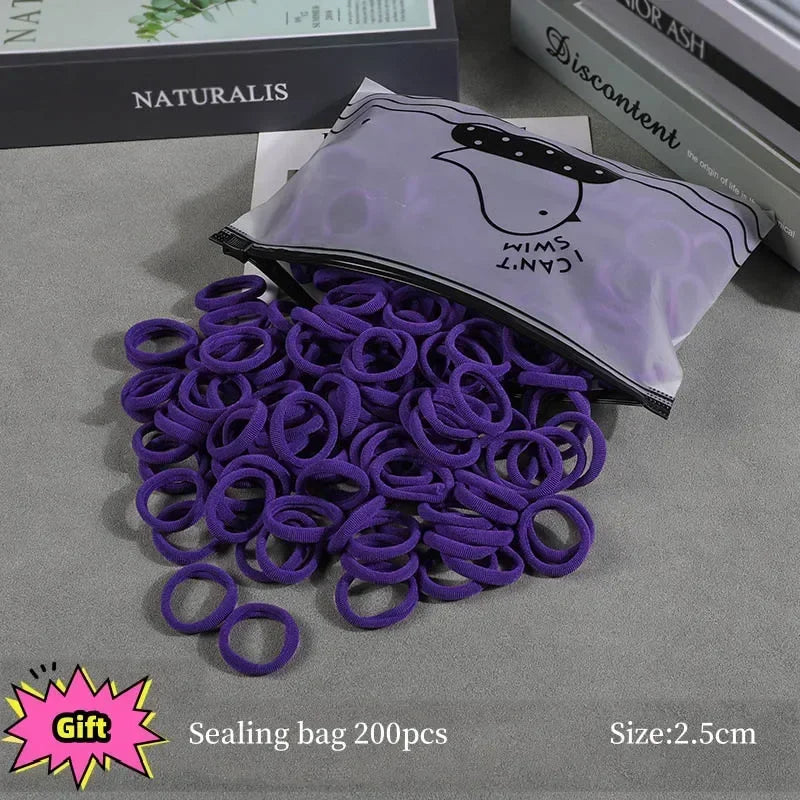 Gift Bag Hair Accessories Girls Bands Kids Rubber Elastique Cheveux Fille Cute Band Elastiques Baby Bandas Headbands Haargummi