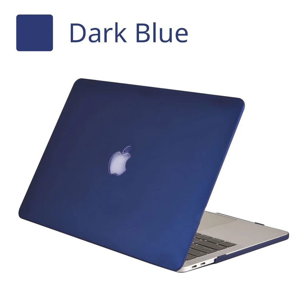 Frosted Laptop Case For Macbook Air 13 A2337 A1466 For Mac M1 Chip Pro 13 A2338 For Macbook Pro 14.2 16.2 Matte Protective Cover