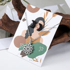 25pcs Earrings Necklace Packing Cards 6x8cm Jewelry Display Holders For DIY Ear Studs Necklace Chain Retail Price Tag Hang Label