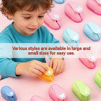 Flower Punch 5×3×4.5cm, Labor-Saving Paper Punch for Kids, DIY Scrapbooking & Embossing Tool for EVA Foam Crafts