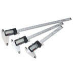 0-150/200/300mm 6' 8' 12' Stainless Steel Electronic Digital Caliper Trammel Precision Metric Measurement Tool With LCD Screen