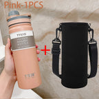TYESO 600/750ML Thermos Bottle Stainless Steel Vacuum Flask Travel Cup Insulated Water Bottle Sport Thermal Mug Hot & Cold Mug