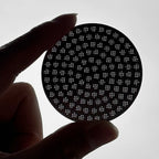 XHYKFFILTER 51/53/58mm Coffee Puck Screen 304 Stainless Steel Double Layer Fine Filter Screen for 51/54/58mm Portafilter