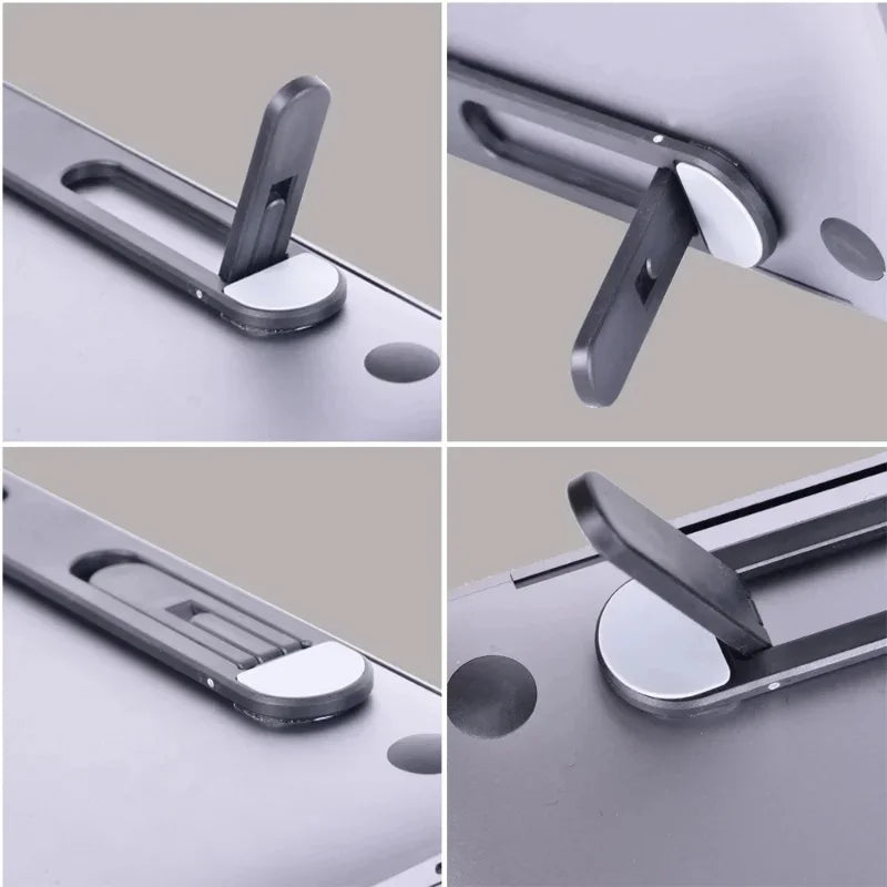 Universal Laptop Stand Holder Portable Notebook Bracket Foldable Cooling Stand Accessories for MacBook Ipad Keyboard