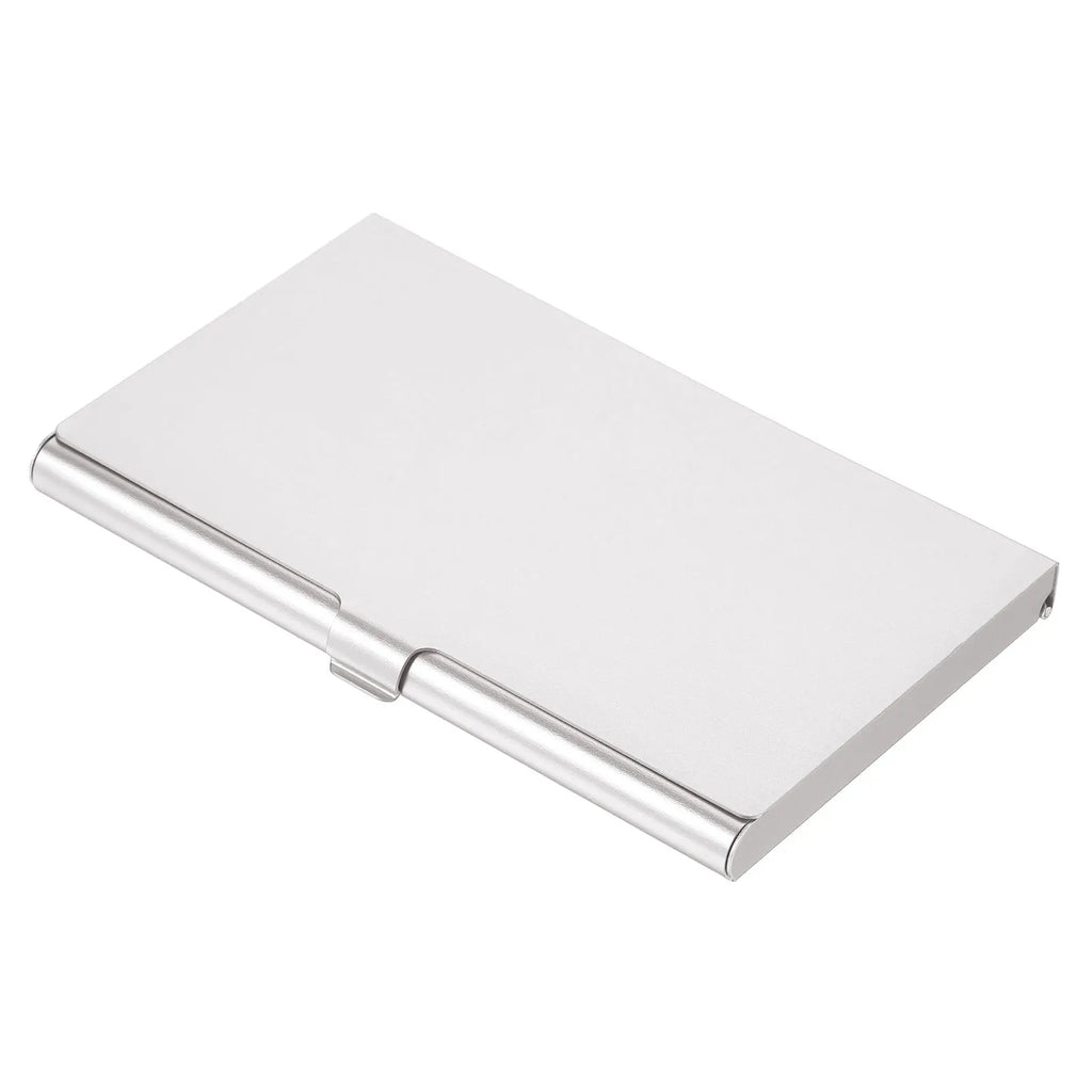 1/2/3Pcs Business Card Holder Metal Box Cover Credit Card Holder Aluminum Alloy Flip Cover Slim Name Cards Case for Women Men
