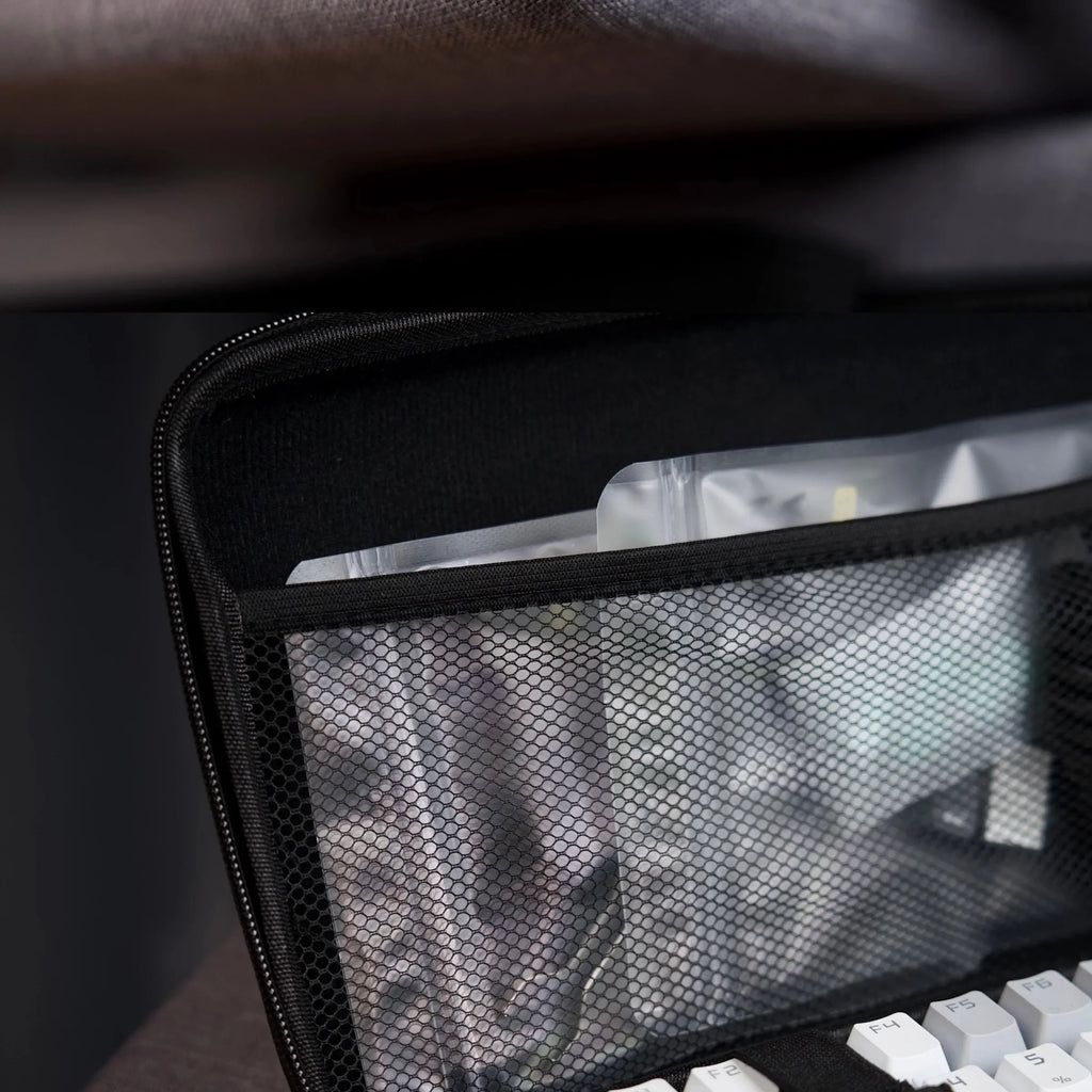 Keyboard Organizer Hard Case Keyboard Storage Bag Dustproof Protective Box 60 68 87 98 100 104 108 Mechanical Keyboard