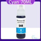 T544 544 Ink Bottle 544 Refill Kit Fit For Epson EcoTank L1110 L1210 L1250 L3110 L3150 L3210 L3250 L3251 L3260 L5290 Printer ink