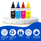 100ml Sublimation Ink 4 Colors/Set for Epson All Printer ET-3700 ET-3800 ET-3850 ET-4800 ET-4810 ET-4850 ET-7700 Printer Ink