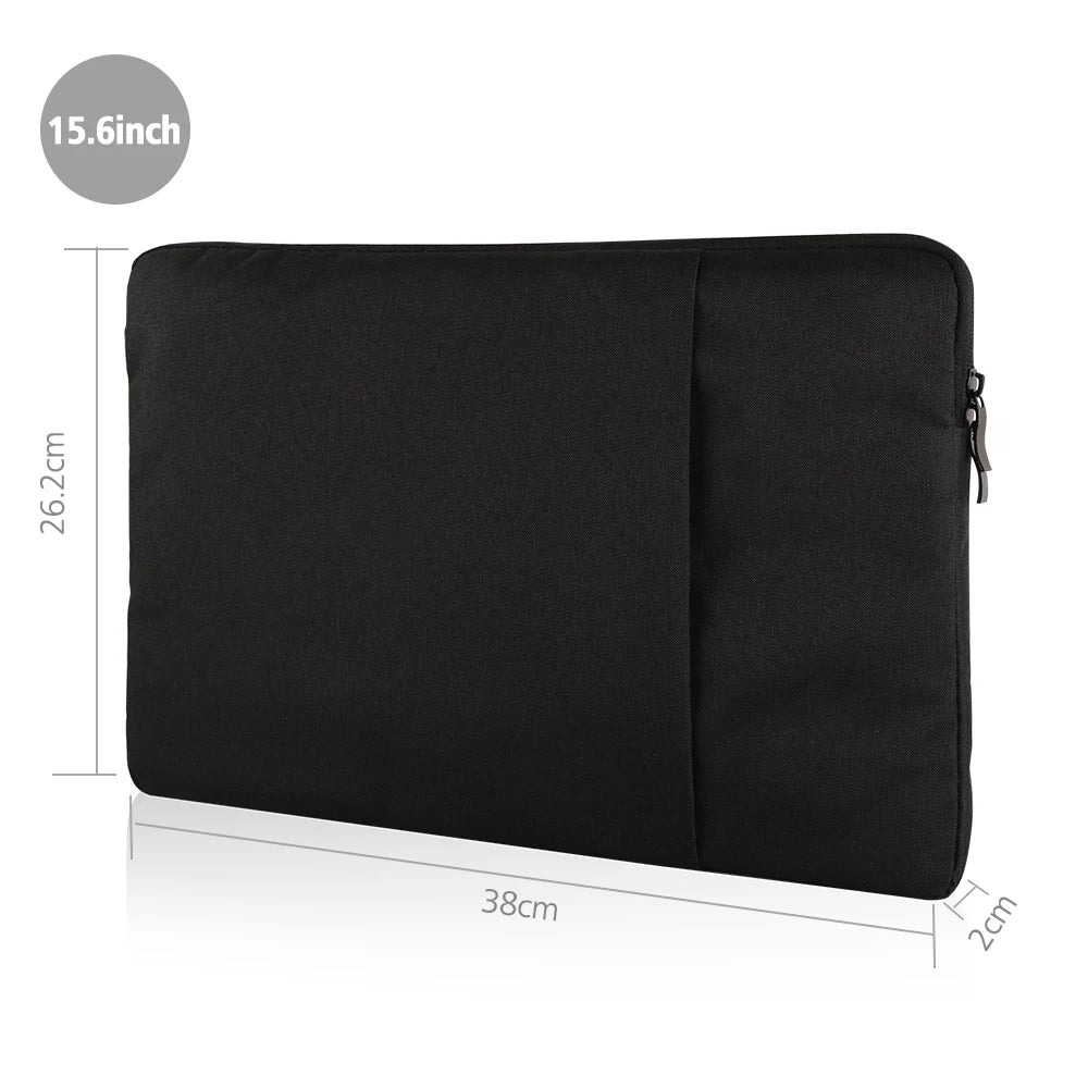 UPERFECT 18.5" 22" Portable Monitor Case Polyester Laptop Sleeve Computer Cover Bag with Pocket Zipper for 15.6"-22" Travel BAG