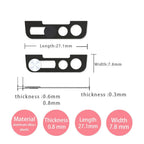 3Pcs Metal Webcam Cover for iPhone 14 14 Plus Privacy Slider Front Camera Len Cap for iPhone 14 Pro 14 Pro Max Phone Len Sticker
