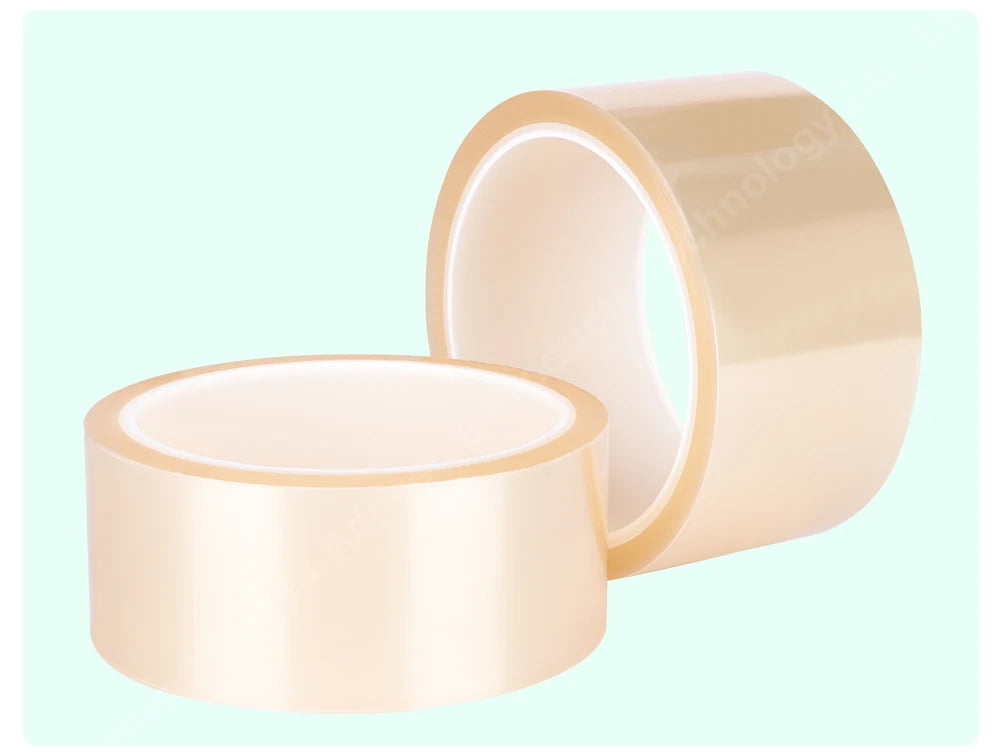 Transparent PET High-Temperature Silicone Tape Heat-Resistant Insulation Packaging Circuit Board Fixing Cable Heat Sealing