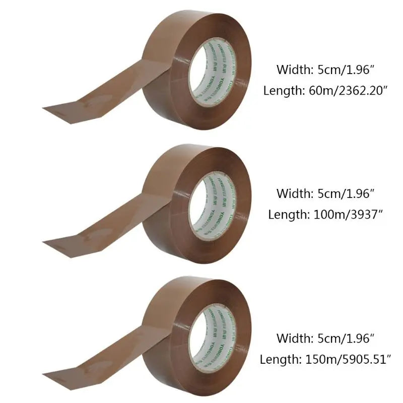 Waterproof Parcel Wide Tape Low Noise Packaging Box Adhesive Sealing Cellotape 53CA