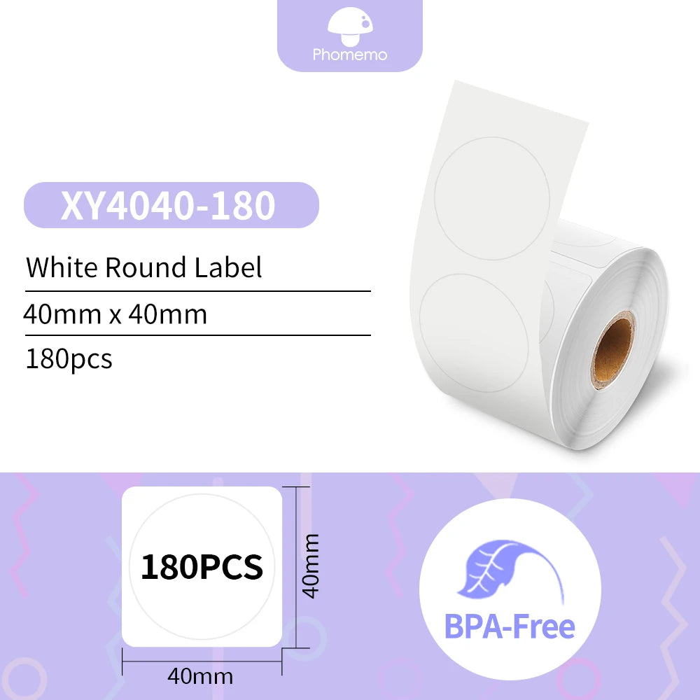 Phomemo Label Printer M110 Label Maker Barcode Label Printer for Address, Barcode, Clothing, Photo,Logo,Jewelry,Retail,Business