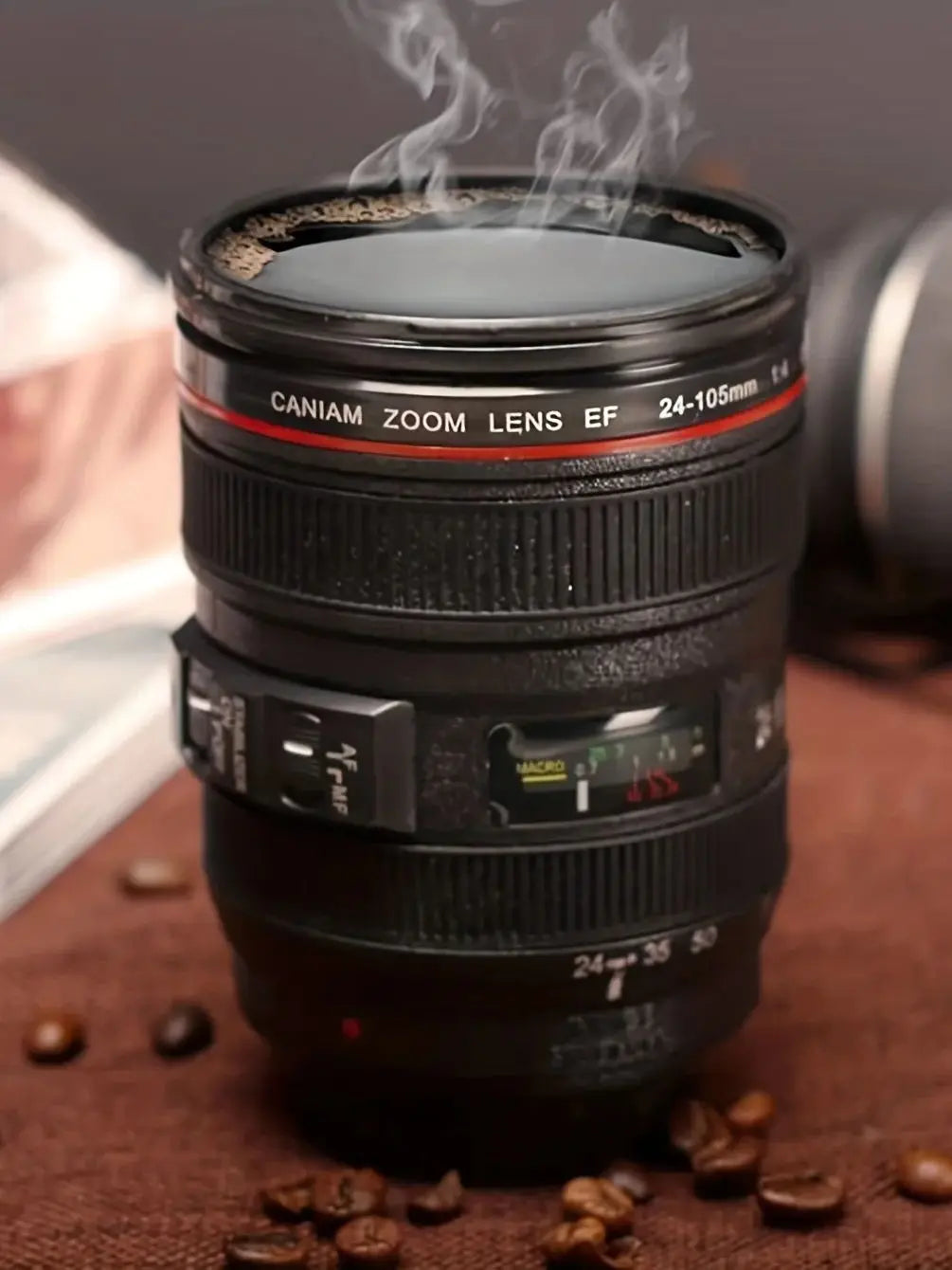 1pc-Camera lens coffee cup, fun photography lens cup, great gift for photographers, household items, friends