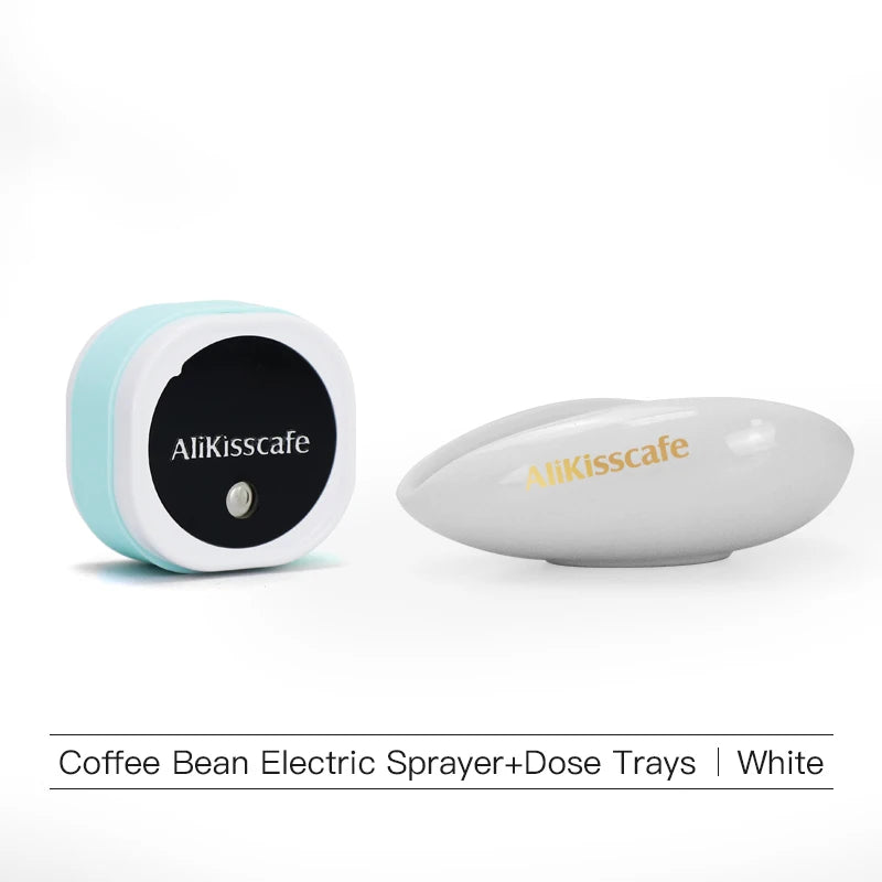 Coffee Bean Spray Tray Bean Dosing Cup Sprayer Electric Atomizer Anti-Static Bottle Grinding Barista Tools Espresso Accessories