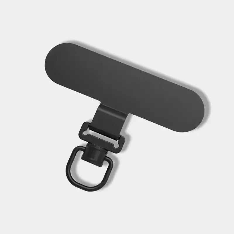 360° Rotatable Phone Lanyard Clip Patch Ultra-thin Stainless Steel Phone Case Hanging Rope Card Anti-lost Strap Fixed Gasket