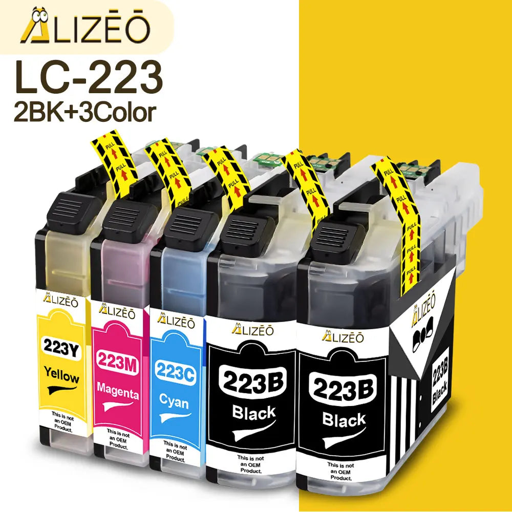 LC223 XL Ink Cartridge For Brother LC 223 223XL Compatible DCP-J4120DW MFC-J4420DW J4620DW 4625DW Printer