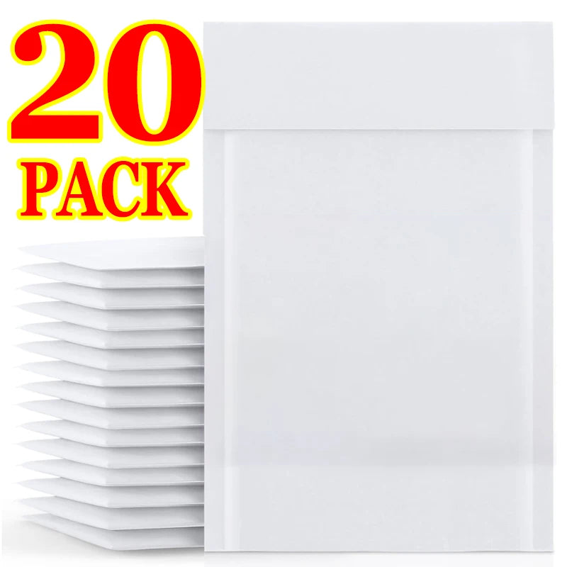 Kraft Bubble Mailers Self-Seal Mailing Envelopes Bubble Padded Mailer Package Shipping Bags for Card Jewelry Electronic Products